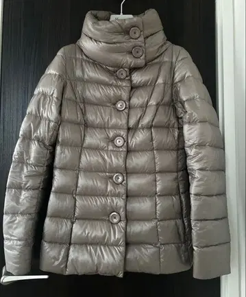 Herno 초경량 다운 코트 베이지