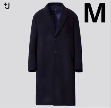 유니클로 +J 울 캐시미어 블렌드 체스터 코트