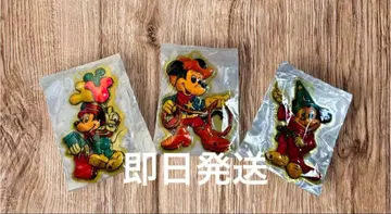 [ 새상품 ] 빈티지 디즈니 블리스터 패널 미키 디즈니 벽 장식 3개