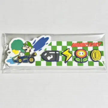 USJ 콜렉터블 키체인 루이지 마리오 카트 25주년 닌텐도