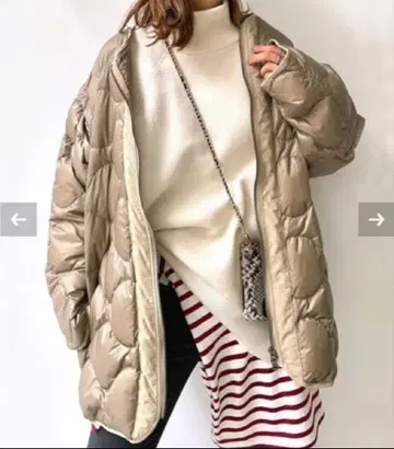 라빠르망 STAMMBAUM 퀼팅 2Way 블라존