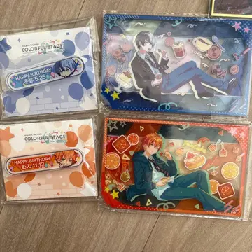 아오야기 토우야 시노노메 아키토 묶음 판매 카드형 아크릴 스탠드