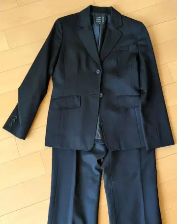 COMME CA 블랙 비즈니스 정장 사이즈 11