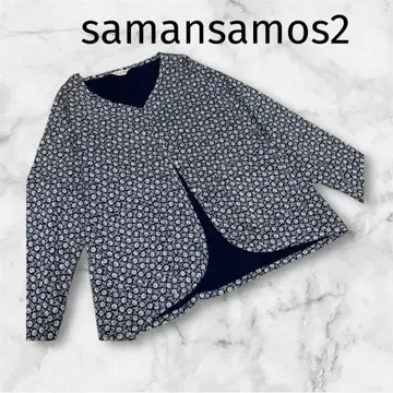 사만사 모스모스 2 사만사 모스모스 노카라 면 자켓