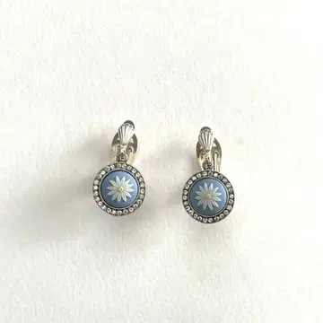 WEDGWOOD Jasper Daisy earrings SILVER925