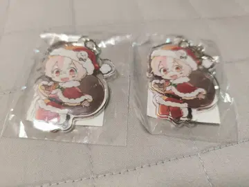 After the Rain 마후마후 산타 의상 아크릴 키링 2개 세트