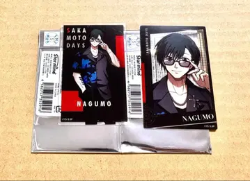 SAKAMOTO DAYS 모드 스타일 패션 아크릴 카드 나구모 세트