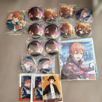 시노노메 아키토 캔뱃지 세트