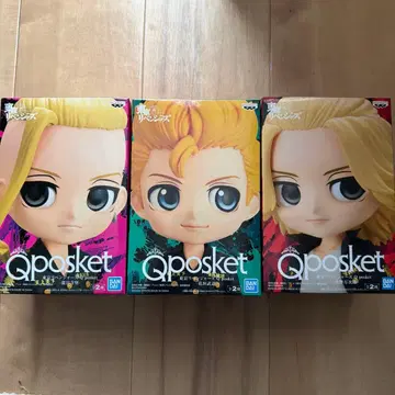 도리베 마이키 드라켄 타케미치 Qposket 피규어 세트