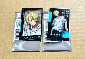 SAKAMOTO DAYS 아크릴 카드 아사쿠라 신 2점 세트