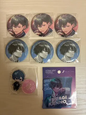 블레마이 블레이크 마이 케이스 타마노 요우 1주년 캔뱃지 아크릴 스탠드