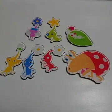 피크민 캐릭터 마그넷 7개 세트