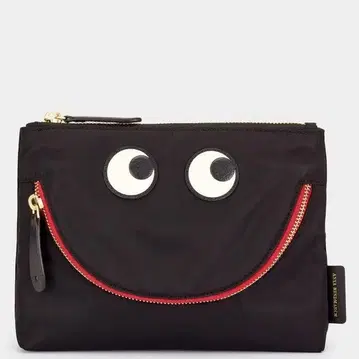 재고 1개 ANYA HINDMARCH 아이즈 클러치백 블랙