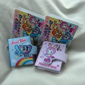 메조피아노 엔젤 블루 미니 수첩 키링 베리에짱 미니 메모장