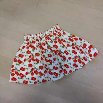 [INGNI] 미니 스커트 플레어 스커트 미니 기장 체리 패턴 귀여운