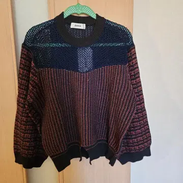 새상품 ZUCCa 크롭 코튼 니트