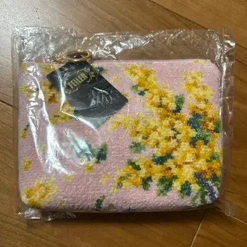 [ 새상품 ] 페이퍼 미모사 솔라 파우치