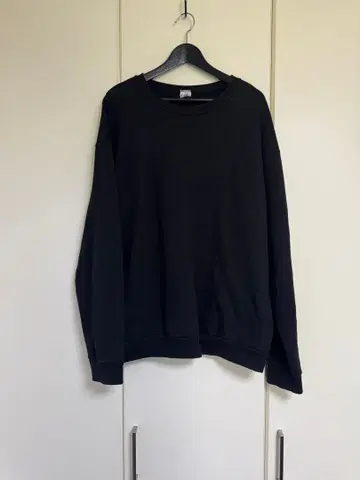 Los Angeles Apparel F-Series XL 블랙 맨투맨