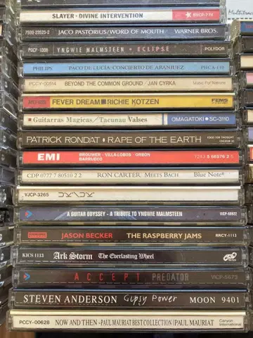 CD 59장 묶음 판매 ~ 서양 POP, 플라멩코 기타 등