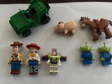 레어 정품 레고 토이스토리 미니 피규어 7개 지프 포함