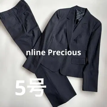 n line Precious 수트 셋업 네이비 스트라이프 5호