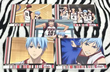 쿠로코의 농구 엽서 5종 라미네이티드 쿠로코 테츠야 낱개 판매