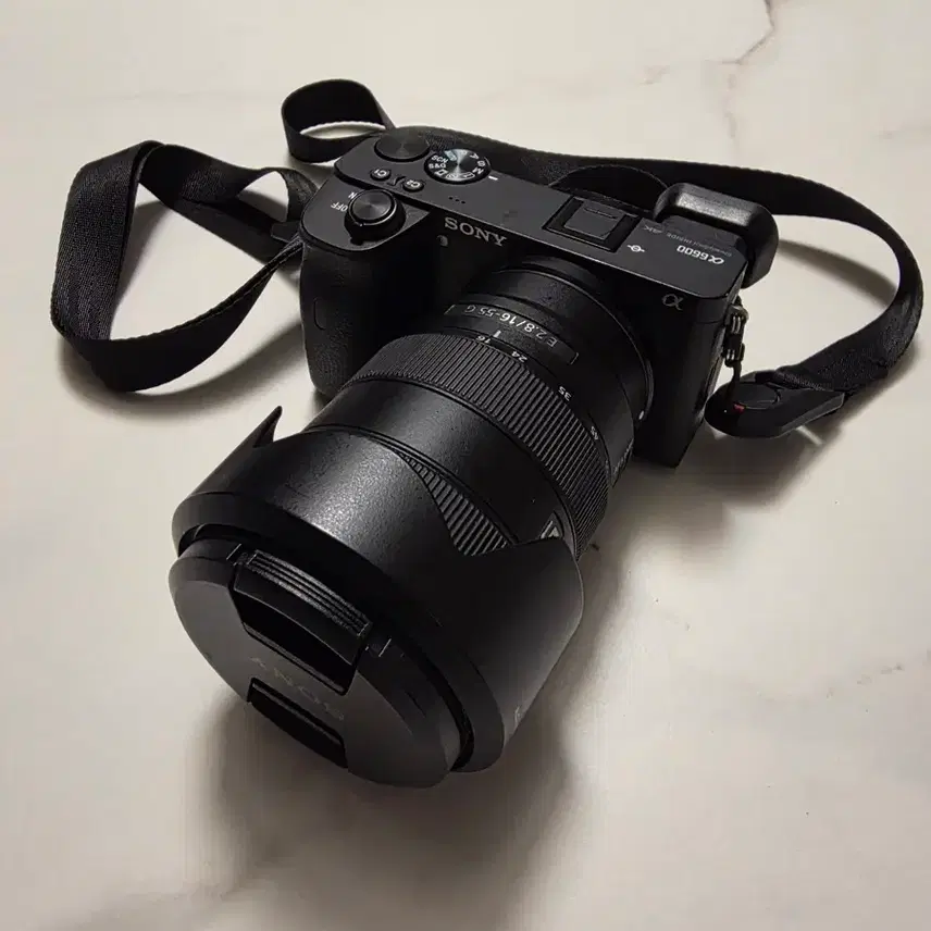 소니 A6600 미러리스 카메라 16-55 g렌즈포함