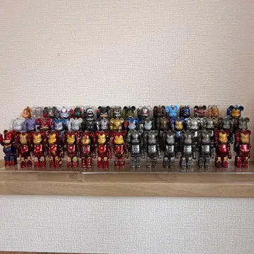아이언맨 큐브릭/베어브릭 약 50개