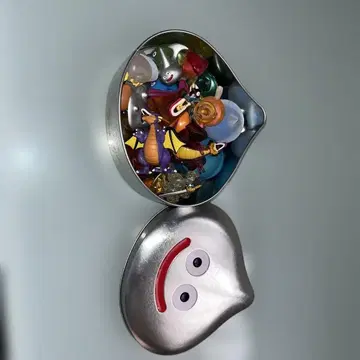 드래곤 퀘스트 메탈 슬라임 캔 + 피규어 25개