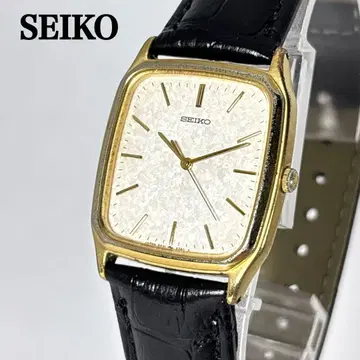 [ 작동 새상품 배터리 ] SEIKO 빈티지 워치 렉탱귤러 쿼츠