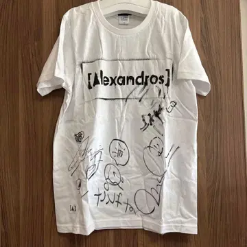[Alexandros] 친필 사인 T셔츠