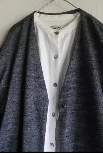 pao de lo 파오데로 그레이 코트 하오리