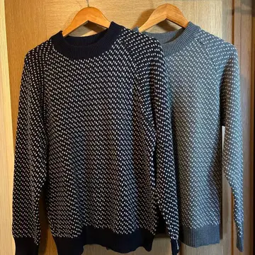 FUJITO 네이비, 그레이 2벌 세트