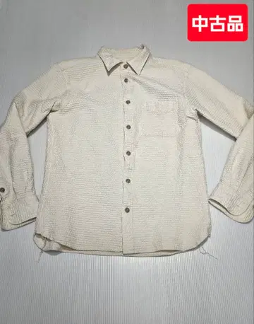 모모타로진즈 와플풍 아이보리 셔츠