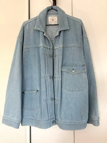 gowest 고웨스트 데님 셋업 라이트 블루