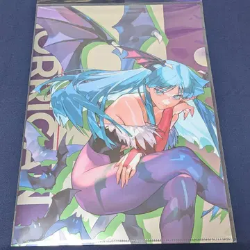 캡콤 스토어 메탈릭 클리어 파일 모리안 미타 치세 캡콤