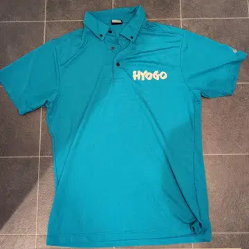 ASICS 효고 피케 셔츠 터콰이즈 육상