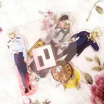 아무로 토오루/강준영(후루야 레이) 아크릴 스탠드 3개 세트