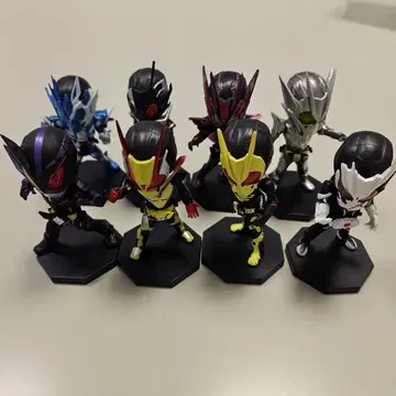 제일복권 가면라이더 제로원 SD 피규어 8체 세트