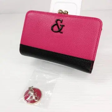 PINKY & DIANNE 핑키앤다이안 이단 접이식 지갑 핑크