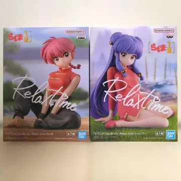 란마1/2 Relax time 란마 샴푸 피규어 세트
