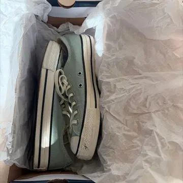 CONVERSE ALL STAR 민트 그린 로우컷