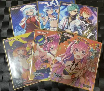 SOUND VOLTEX EXCEED GEAR 미니 색지 전 6종 세트