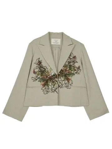 PIXEL FLOWER PRINT JACKET ameri vintage