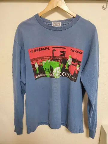 CAVEMPT C.E CEX LONG SLEEVE TEE L