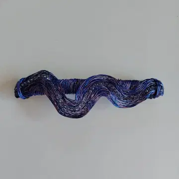 콜레트 마루프 와이어 메쉬 플라워 머리핀