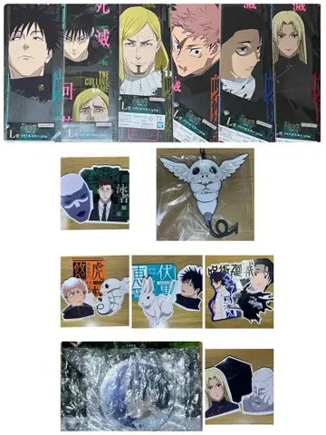 제일복권 주술회전 사멸회유 J상 포스터 세트