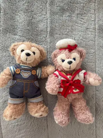 더피 셰리메이 봉제 인형 키링 디즈니