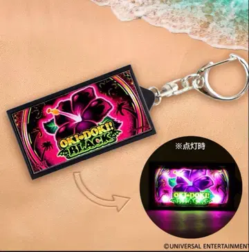 오키도키! OKI DOKI BLACK 키링 2개 세트