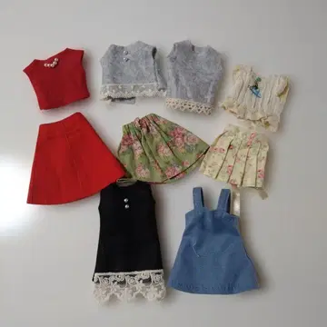 리카짱 브라이스 옷 갈아입기 의류 9점 세트